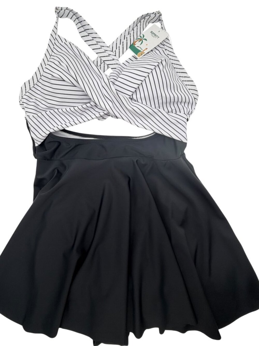 B2prity Tummy Control Cutout Swimdress